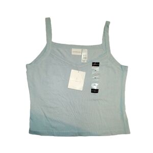 NWT Liz Claiborne Vintage Light Stretchy Cropped Tank Top.Sz.Women XL.NEW w/TAGS